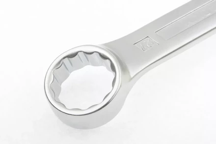 Ключ комбинированный 27 мм CrV холодный штамп GROSS 15144 купить в Перми