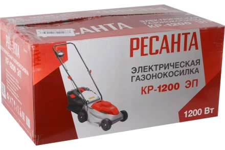 Электрическая газонокосилка Ресанта КР-1200 ЭП 70/4/15 купить в Перми