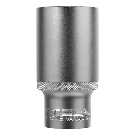 Головка торцевая удлиненная, 32 мм, шестигранная, CrV, под квадрат 1/2 Stels 13886 купить в Перми