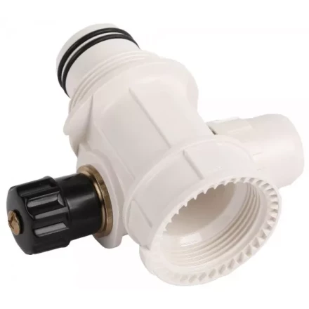 Коллектор ЗУБР &quot;ШиреФит&quot; сборный с вентилем&quot;внутренняя резьба - штуцер с гайкой - штуцер с гайкой&quot;, 32мм-16мм-32мм 51517-32-16-32 купить в Перми