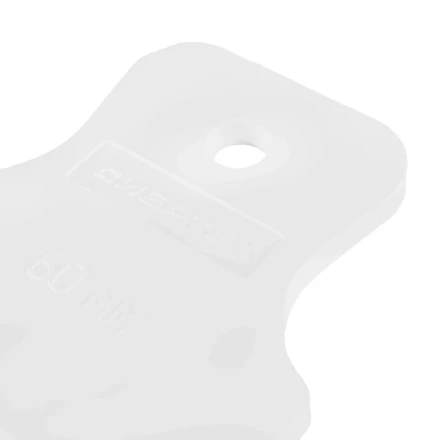 Шпатель, белая резина, 60 мм Россия Сибртех 85832 купить в Перми