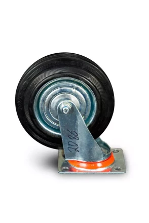 Колесо поворотное резина SC 80 200 мм (Y) 1022086 купить в Перми