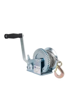 Лебедка ручная TOR ЛФ-1000 (FD) г/п 0,4 т длина троса 10 м 1006131 купить в Перми