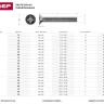 Винт DIN 965, M4 x 30 мм, 13 шт, кл. пр. 4.8, оцинкованный, ЗУБР 303116-04-030 купить в Перми