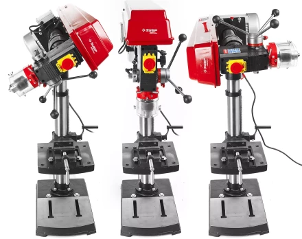 Радиально-сверлильный + тиски ЗСС-550 серия МАСТЕР купить в Перми