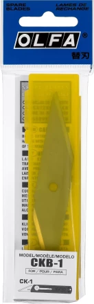 Лезвия OLFA для ножа CK-1, 18(35)х98х1мм, 2шт OL-CKB-1 купить в Перми
