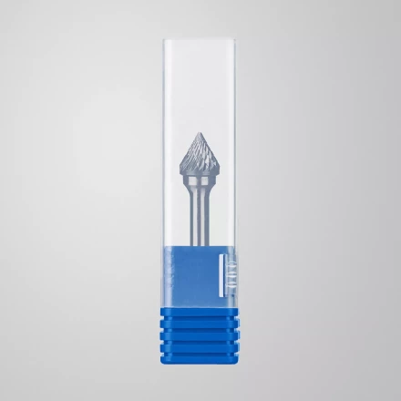 Зубр Твердосплавная борфреза J - зенкер с вершиной 60°, 12 х 10 мм (28808-12-10) купить в Перми