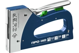 ЗУБР Про-140, тип 140 (G/11/57) 20GA (6 - 16 мм)/300/500, стальной рессорный степлер, Профессионал (4-31573)