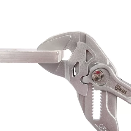 Клещи переставные — гаечный ключ КВТ 180 мм с кнопочной самофиксацией (дублирующая запись) (82148) купить в Перми