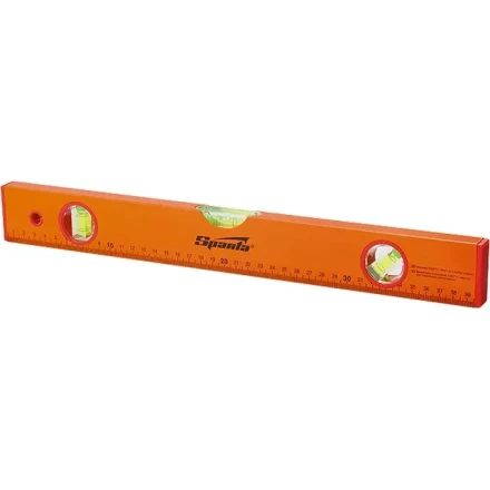 Уровень алюминиевый 2000 мм 3 глазка желтый линейка  SPARTA 330415 купить в Перми