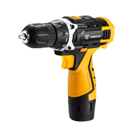 Дрель аккумуляторная DKCD12FU-Li DEKO + набор 104 инструмента для дома, 063-4104 купить в Перми