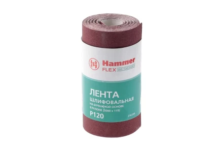 Лента шлифовальная в рулоне HAMMER Flex  216-014 купить в Перми