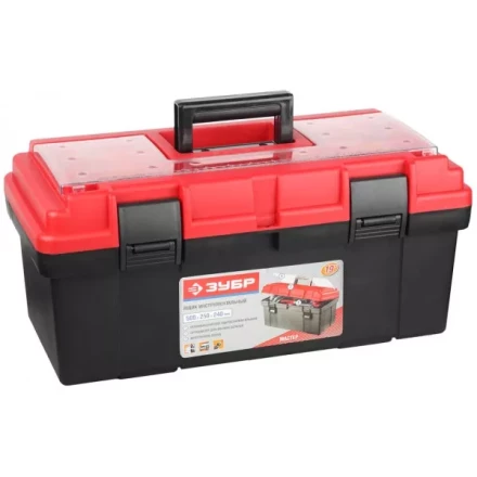 Ящик ЗУБР &quot;МАСТЕР&quot; пластмассовый для инструмента, 19&quot; 38180-19 купить в Перми