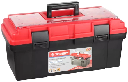 Ящик ЗУБР &quot;МАСТЕР&quot; пластмассовый для инструмента, 19&quot; 38180-19 купить в Перми