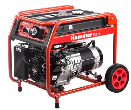 Бензоэлектростанция Hammer Flex GN6000T купить в Перми