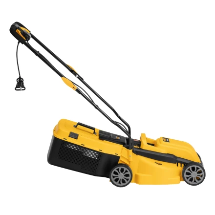 Газонокосилка электрическая GMC-1200, шир.,32см, 1200 Вт, 3 уров., травосб. 30 л// Denzel купить в Перми