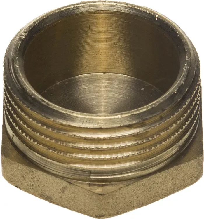 Заглушка GENERAL FITTINGS латунь, 6-ти гранная головка, наружная резьба, 1" 51098-S-1 купить в Перми
