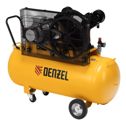 Компрессор воздушный рем. привод Denzel BCV 5500-T/200, 5,5 кВт, 200 литров, 850 л/мин купить в Перми