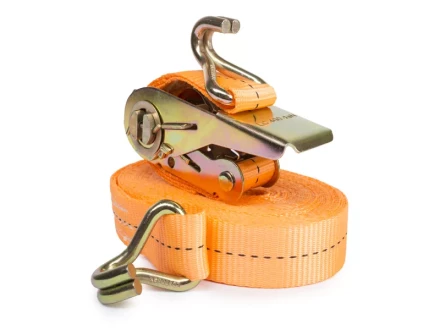 Ремень стяжной 0,4/0,8 т 8,5 м 25 мм с крюками 1001678 купить в Перми