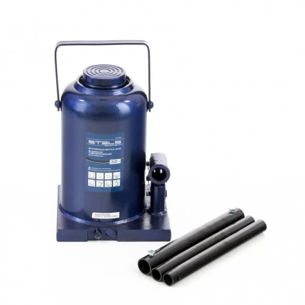 Домкрат гидравлический бутылочный 32 т h подъема 260-420 мм Stels 51170 купить в Перми