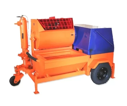 Агрегат штукатурно-смесительный АШС-2500 2,5 м3/ч, 6,25кВт, 380В,  1,47 МПа, подача: гор/вер 100/30м 97414 купить в Перми