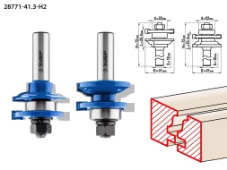 Наборы фрез рамочных №1 серия ПРОФЕССИОНАЛ