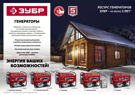 ЗУБР № 1 для генераторов мощностью до 3500 Вт, набор колес + рукоятка (НКР-1) купить в Перми