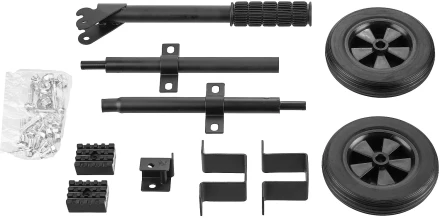ЗУБР № 1 для генераторов мощностью до 3500 Вт, набор колес + рукоятка (НКР-1) купить в Перми