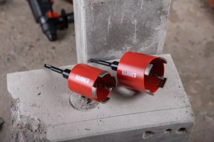 Коронка алмазная HAMMER Ф 68мм (242-503) купить в Перми