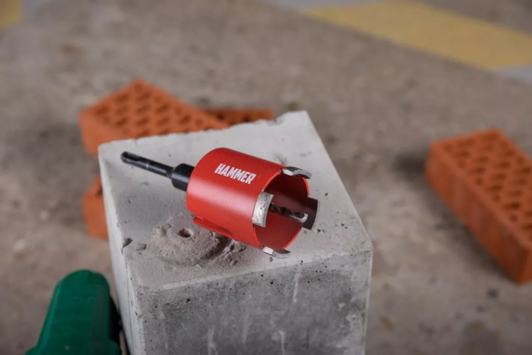 Коронка алмазная HAMMER Ф 68мм (242-503) купить в Перми
