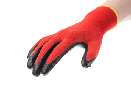 Нейлоновые перчатки с нитриловым покрытием HAMMER 230-030 купить в Перми