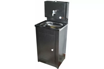 Умывальник дачный &quot;Комфорт&quot; ВИХРЬ с подогревом, нержавейка, серебро 74/4/8 купить в Перми