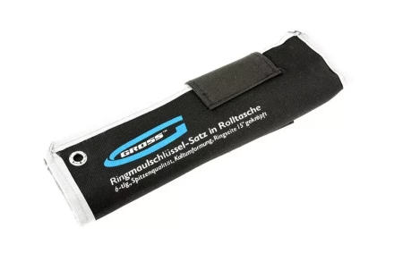 Набор ключей комбинированных 8-17 мм 6 шт CrV холодный штамп GROSS 15147 купить в Перми