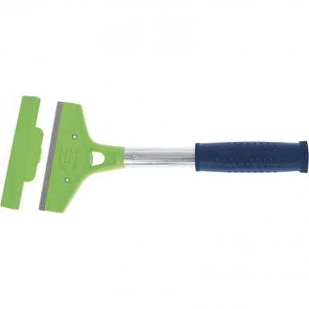 Скребок фиксированное лезвие 100мм металлическая обрезиненная ручка 500мм СИБРТЕХ 79543 купить в Перми