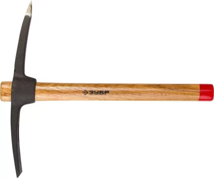 Кирка ЗУБР &quot;МАСТЕР&quot; кованая, с обратной деревянной рукояткой, 600г 20177-06 купить в Перми