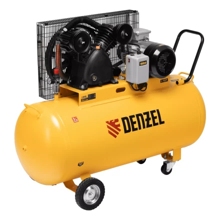 Компрессор воздушный рем. привод Denzel BCV 5500-T/270, 5,5 кВт, 270 литров, 850 л/мин купить в Перми