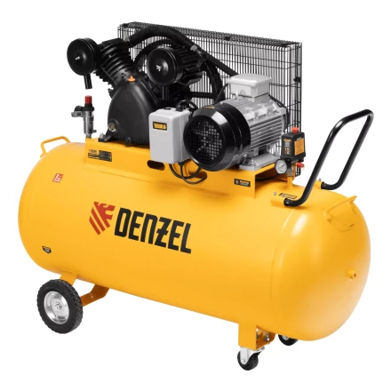 Компрессор воздушный рем. привод Denzel BCV 5500-T/270, 5,5 кВт, 270 литров, 850 л/мин купить в Перми