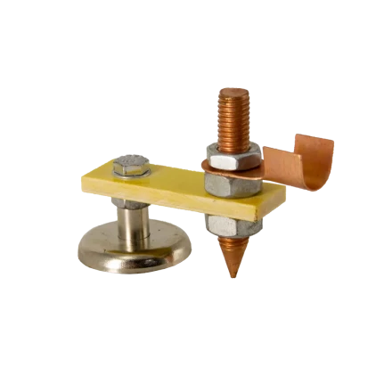 Клемма заземления магнитная МКЗ-300K1 (с изолированным контактом) Оберон KY1206 купить в Перми