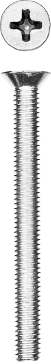 Винт DIN 965, M4 x 40 мм, 10 шт, кл. пр. 4.8, оцинкованный, ЗУБР 303116-04-040 купить в Перми