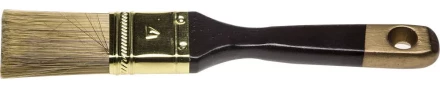 STAYER “KANEKARON-EURO”. Кисть плоская, искусственная щетина, деревянная ручка, 38мм 0106-038 купить в Перми