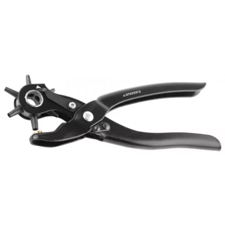 Дырокол STAYER &quot;STANDARD&quot; револьверный для кожи, 6-в-1, 2-4,5мм 22940_z01 купить в Перми