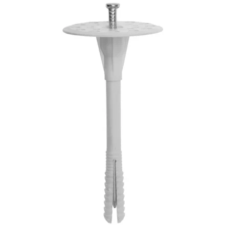 Дюбель ЗУБР &quot;МАСТЕР&quot; для изоляционных материалов полипропиленовый, металлический стержень, 10 x 160 мм, 100 шт 4-301525-10-160_z01 купить в Перми