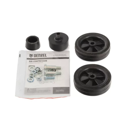 Компрессор воздушный DLC1300/24 безмасляный 1.3 кВт, 24 литра, 206 л/мин Denzel 58171 купить в Перми