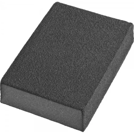 Губки шлифовальные DEXX четырехсторонняя, AL2O3 средняя жесткость, Р120, 100х68х26мм 35637-120 купить в Перми