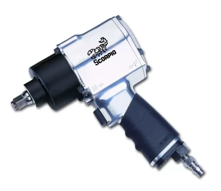 Пневмогайковерт SCORPIO 1/2” 84 кг/м 2,8 к 359 л/минг Twin Hammer купить в Перми