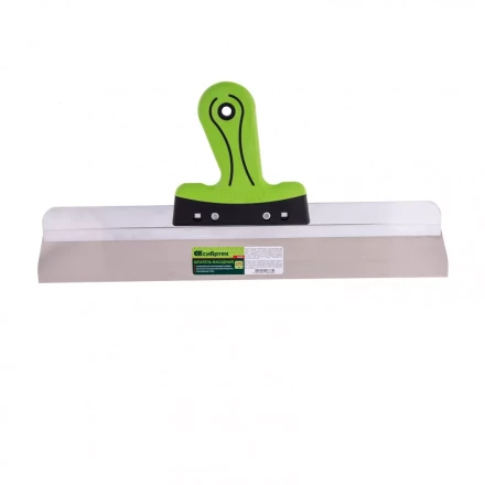 Шпатель фасадный нержавеющая сталь 470 мм двухкомпонентная ручка  Сибртех 85585 купить в Перми