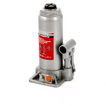 Домкрат гидравлический бутылочный 8 т Matrix 50766 купить в Перми