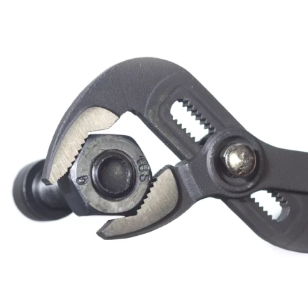 Клещи переставные КВТ с кнопочной самофиксацией 250 мм (85283) купить в Перми