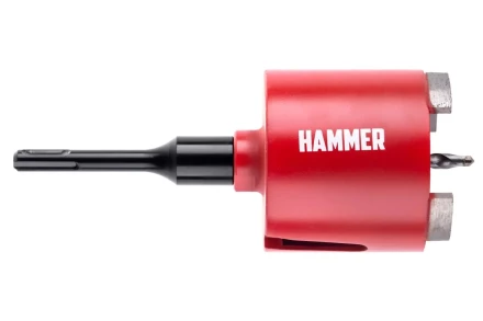 Коронка алмазная HAMMER Ф82мм (242-504) купить в Перми