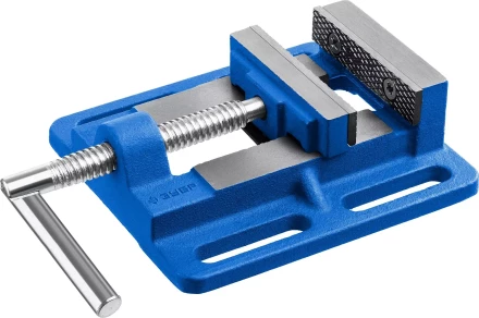 ЗУБР 75 мм, станочные сверлильные тиски, Профессионал (32721-75) купить в Перми